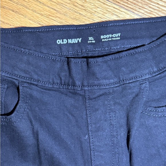 Old Navy Girls Black Bootcut Jeans Size XL - Picture 2 of 2